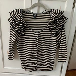 Black & White Stripped Sweater
